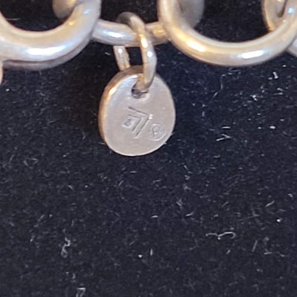 Silpada Rose Quartz Gemstone Chunky Necklace Silver Clasp 19" - Picture 9 of 10